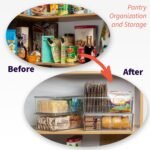 ClearSpace Pantry Organization and Storage Bins with Removable Dividers & Lids – Perfect Pantry Organizers or Kitchen Organization – Refrigerator Organizer Bins, Cabinet Organizers, 2 Pack - Image 3