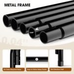 Elevated Dog Bed, Raised Outdoor Dog Bed for Large Sized Dogs, Portable Cooling Pet Cot with Breathable & Washable Mesh, Indoor & Outdoor Pet Hammock with Skid-Resistant Feet. - Image 4