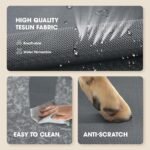 Elevated Dog Bed, Raised Outdoor Dog Bed for Large Sized Dogs, Portable Cooling Pet Cot with Breathable & Washable Mesh, Indoor & Outdoor Pet Hammock with Skid-Resistant Feet. - Image 5