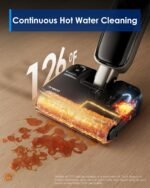 Tineco Floor ONE S9 Master Wet Dry Vacuum Cleaner, ThermoBlast Tech & Hot Water Vacuum Mop, 23kPa Suction, 65 Min Runtime, 185°F Flashdry, 3.9inch Ultra-Slim Stretch Mop - Image 4