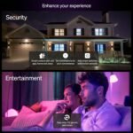Philips Hue Essential Smart LED BR30 Bulb 1-Pack, White and Color Ambiance, E26, 7.2W, 2200K-6500K, 650 Lumens, Dimmable, Works with Alexa, Google Assistant, Apple Home - Image 7