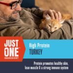 Whole Life Cat Just One Turkey Freeze Dried Cat Treats - Human Grade High Protein Food, Healthy Training Snacks, Freeze Dried Turkey Food Toppers, USA Made Natural Treats - 2.5 oz (Pack of 1) - Image 4