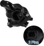 X AUTOHAUX Thermostat Housing Assembly 11537601158 Engine Coolant Thermostat Housing Assembly for BMW X1 X5 X6 135i 335i 2011 2012 2013 - Image 7