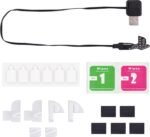 eXtremeRate 7 Colors 40 Effects RGB Rainbow Logo LED Kit for PS5 Slim/Pro Console, Illuminated Lighting Decoration Logo LED Board for PS5 Slim/Pro Disc & Digital Console - Image 3