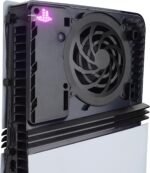 eXtremeRate 7 Colors 40 Effects RGB Rainbow Logo LED Kit for PS5 Slim/Pro Console, Illuminated Lighting Decoration Logo LED Board for PS5 Slim/Pro Disc & Digital Console - Image 8