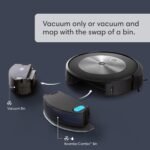 iRobot Roomba Combo j5+ Self-Emptying Robot Vacuum & Mop – Identifies and Avoids Obstacles Like Pet Waste & Cords, Empties Itself for 60 Days, Clean by Room with Smart Mapping, Works with Alexa​ - Image 4