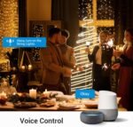 DEWENWILS WiFi Smart Yard Stake Plug with 6 Outlets, Voice Control, Waterproof Power Stake Timer with 6Ft Cord, Alexa&Google Assistant Compatible, 1875W/15A, for Outdoor Decoration Lights - Image 4