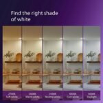 PHILIPS LED 60W A19 4-Pack Ultra Definition Soft White (2200K) 800 Lumen (8W=60W) Dimmable Flicker Free Light Bulbs - Image 5