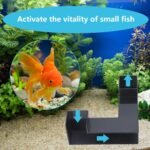 Fish Natural Habitat Shrimp Cichlid Hide Breeding Unique Underground Viewing for Hide and Search Aquatic Pet Supply - Image 8