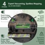 iRobot Roomba Max 705 Combo Robot Vacuum & Mop + AutoWash Dock – Extending Self-Cleaning Roller Mop, Retractable Mop Cover, Dual Brushes, Self-Empties, Heat-Washes & Dries, Avoids Obstacles, LiDAR - Image 5