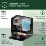 iRobot Roomba Max 705 Combo Robot Vacuum & Mop + AutoWash Dock – Extending Self-Cleaning Roller Mop, Retractable Mop Cover, Dual Brushes, Self-Empties, Heat-Washes & Dries, Avoids Obstacles, LiDAR - Image 6