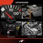 A-Premium Engine Coolant Thermostat Housing Compatible with Jeep Wrangler JK 2007 2008 2009 2010 2011 V6 3.8L - Replace for# 4666149AA - Image 6