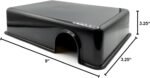 Pangea Reptile Hide Box (D - Large 13"x9"x3" Exterior Size) - Fits Most Standard Rack Units, Usable as Snake Tank Accessories, Good for Ball Python, Boas, Leopard Geckos, Kingsnake - Image 3