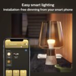 Philips Hue Smart 60W A19 LED Bulb - Soft Warm White Light - 4 Pack - 800LM - E26 - Indoor - Control with Hue App - Compatible with Alexa, Google Assistant and Apple Homekit - Image 5