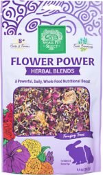 Small Pet Select - Flower Power Herbal Blend, a Natural Herbal Treat for Rabbits and Guinea Pigs, 4.4oz - Image 4