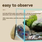 Magnetic Fish Hideout – Realistic Rock Cave for Aquariums, Safe & Easy to Install with Strong Magnetic Base, Ideal for Betta, Guppies, and Other Small Fish (Natural Stone Look) - Image 4