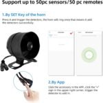 KERUI WiFi Home Security Alarm System 8-Piece kit Door Alarm System DIY Siren Door/Window Sensors Remotes Burglar Alarm for House Apartment Office,Compatible with Alexa Google Home - Image 6