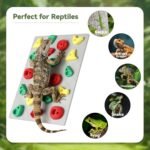 Climbing Wall for Reptiles, Reptile Tank Terrarium Accessories Habitat Decor for Bearded Dragons, Leopard Geckos, Lizards, Snakes, Tree Frogs, Amphibian Paludariums Enclosure Supplies - Image 5