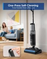 Tineco Floor ONE i5 Stretch Wet Dry Vacuum Cleaner, Vacuum & Mop in One Step, 20kpa Powerful Suction, 180° Lay-Flat Design, Anti-Tangle Design, Dual-Sided Edge Cleaning, Up to 30* Minutes Runtime - Image 7