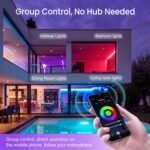 WiFi G9 Smart Bulb, LED Light Bulb, 3.5W=40W, Compatible with Alexa Google Home, Dimmable, RGBCW, Tunable White(2700k-6500k), 2.4GHZ WiFi Only, Smart LED Bulb Remote Control, No Flickering, 3P - Image 7