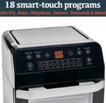 Yedi Total Package 18-in-1 Air Fryer Oven, Air Fryer with Rotisserie and Dehydrator + 100 Recipes, 12.7 Quart - Image 4