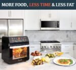 Yedi Total Package 18-in-1 Air Fryer Oven, Air Fryer with Rotisserie and Dehydrator + 100 Recipes, 12.7 Quart - Image 5
