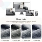 Sectional Couch Covers, 2 Pieces Chenille Sofa Cover L Shaped Couch Cover Blanket for Dogs Washable Sofa Slipcovers Pet Furniture Protector (X-Large: 71" x 110" + 71" x 118", Dark Gray) - Image 7