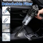Sycoodeal Handheld Car Vacuum Cleaner, 25000PA Strong Cyclonic Suction Portable Mini Vacuum Cordless with Digital Display Lightweight Handheld for Pet Hair, Car, Home, Office, Kitchen - Image 6