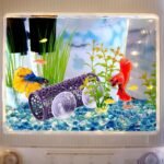 Abizoo Betta Cave - Purple Fish Tunnel with Holes for Small Fish & Shrimp Habitat, Betta Toys Shelter Hideaway, Moss Aquarium Ornament - Image 5