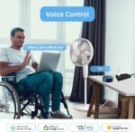 Matter Smart Power Strip,Works with Apple HomeKit, Siri, Alexa, Google Assistant, with 4 Individually Controlled AC Outlets & 2 USB 2 Type-C Ports, Multi-Plug Extender for Home Office-Black - Image 4