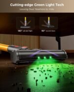 Cordless Vacuum Cleaner, 450W 40KPA Vacuum Cleaners for Home, 45 Mins Lightweight Stick Vacuum Cordless with LED Display, Rechargeable Battery Vacuum for Carpet,Pet Hair,Hardwood Floor - Image 5