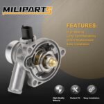 Upgraded Aluminum Engine Coolant Thermostat Housing Assembly Compatible with Buick Encore 2013-2020 Chevy Cruze Sonic Trax 2011-2016 1.4L Replace 55579010 - Image 5