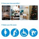 DEWENWILS Indoor Remote Control Outlet, Wireless Remote Light Switch, No Interference Remote Outlet Switch, No Wiring, 15A/1875W, 100ft RF Range, Compact Design, Programmable - Image 8