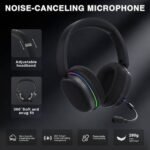 AULA G7 Pro Wireless Gaming Headset with 7.1 Surround Sound, 40mm Driver, BT5.3 Gaming Headphones with Mic, RGB, 10ms Latency, 65H Battery, PC Gaming Headset for PS5,PS4, Switch,Xbox,PC,Phone, Mac - Image 6