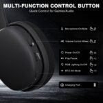 AULA G7 Pro Wireless Gaming Headset with 7.1 Surround Sound, 40mm Driver, BT5.3 Gaming Headphones with Mic, RGB, 10ms Latency, 65H Battery, PC Gaming Headset for PS5,PS4, Switch,Xbox,PC,Phone, Mac - Image 7