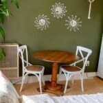 Mirror Wall Decor Metal Sun Mirror Home Decoration Wall Art Decorative Suitable for Living Room Bedroom Bathroom Entryway - Image 5