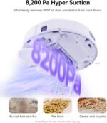 Narwal Freo X Ultra Robot Vacuum and Mop Combo, 8200Pa Robot Mop & Vacuum, Auto Mop Drying/Washing, Self-Empty, Zero-Tangling, DirtSense™, Maintenance-Free Base Station (Renewed) - Image 3