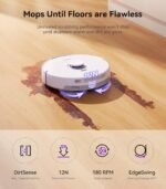 Narwal Freo X Ultra Robot Vacuum and Mop Combo, 8200Pa Robot Mop & Vacuum, Auto Mop Drying/Washing, Self-Empty, Zero-Tangling, DirtSense™, Maintenance-Free Base Station (Renewed) - Image 5