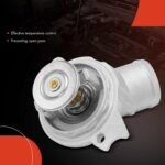 A-Premium Engine Coolant Thermostat Housing Assembly with O-ring Compatible with Mercedes-Benz C240, C280, C320, C43 AMG, E320, E430, E500, G500, SL500, SLK320, CL500, CLK320 & Chrysler Crossfire - Image 6