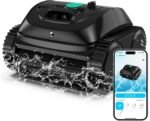 (2026 Upgrade) WYBOT C1 Cordless Robotic Pool Vacuum for Inground Pools, Above Ground Pool Cleaner 4-in-1 Wall & Waterline Cleaning Up to 1,614sq.ft, 150mins Smart Navigation, App Support - Image 2