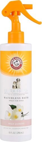 Arm & Hammer for Pets Ultra Fresh Waterless Bath Spray in White Jasmine Scent | Dry Dog Shampoo, Deodorizer - Image 2