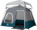 Camping Tents 4/6 Person Pop Up Instant Tent - Setup in 60s for Family Camping, Windproof Design, Family Cabin Tent with Rainfly & Backpack Carry Bag - Image 2