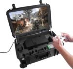 Case Club Pro Gaming Station to Fit Xbox Series X or S Console. Comes with Built-in 24" 1080p Monitor, Cooling Fans. Fits Console, Controllers, & Games, which are NOT Included 1MS / 144 Hertz - Image 2