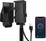 DEWENWILS WiFi Smart Yard Stake Plug with 6 Outlets, Voice Control, Waterproof Power Stake Timer with 6Ft Cord, Alexa&Google Assistant Compatible, 1875W/15A, for Outdoor Decoration Lights - Image 2