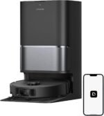 DREAME L40 Ultra Gen 2 Robot Vacuum and Mop with 25,000Pa Suction, Extendable Side Brush and Mop, All-in-One Self-Emptying & Cleaning Dock, Voice & App Control, Black - Image 2