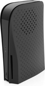 Foamy Lizard StealthPlates PS5 Cooling Vent Faceplate for The PlayStation 5 Console, Replacement Shell Accessories, Protective High Strength ABS, Vents, Precision Fit (Black Viper - Disc Edition) - Image 2