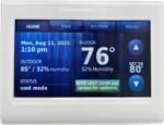Honeywell TH9320WF5003 Wi-Fi 9000 Color Touch Screen Programmable Thermostat, 3.5 x 4.5 Inch, White, 'Requires C Wire" - Image 2