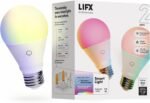 LIFX Everyday A19 Smart LED Light Bulb, 800 Lumens, 90+ CRI, Color Changing, Dimmable, Wi-Fi, Matter Compatible, Compatible with Alexa, Google, Apple Home & SmartThings, LFXEA19800RGBCW/2, 2-Pack - Image 2