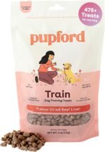 Pupford Freeze Dried Training Treats for Dogs & Puppies, 475+ Three Ingredient Bites (Beef Liver, 4 oz) - Image 2