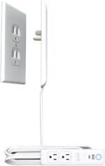 Smart Sleek Socket: Universal Outlet Concealer with Wi-Fi Smart Power Strip - Image 2